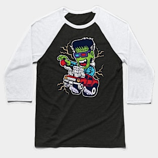 Monster Trucker Baseball T-Shirt